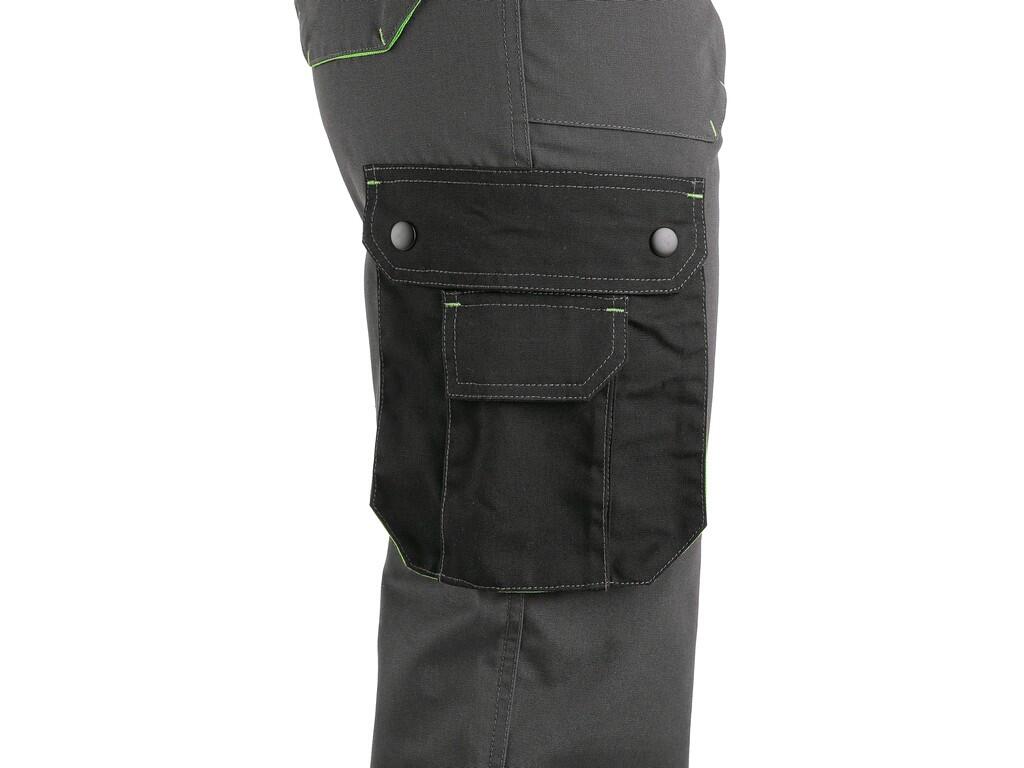 Nohavice CXS SIRIUS AISHA, dámske, sivo-zelené